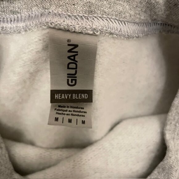 Halloween Graphic Crewneck Sweatshirt Ghost Dogs Print Size Medium - Picture 6 of 9